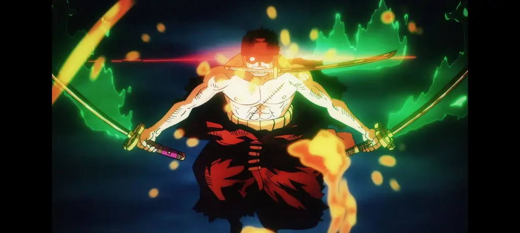 Gambar Zoro dari One Piece