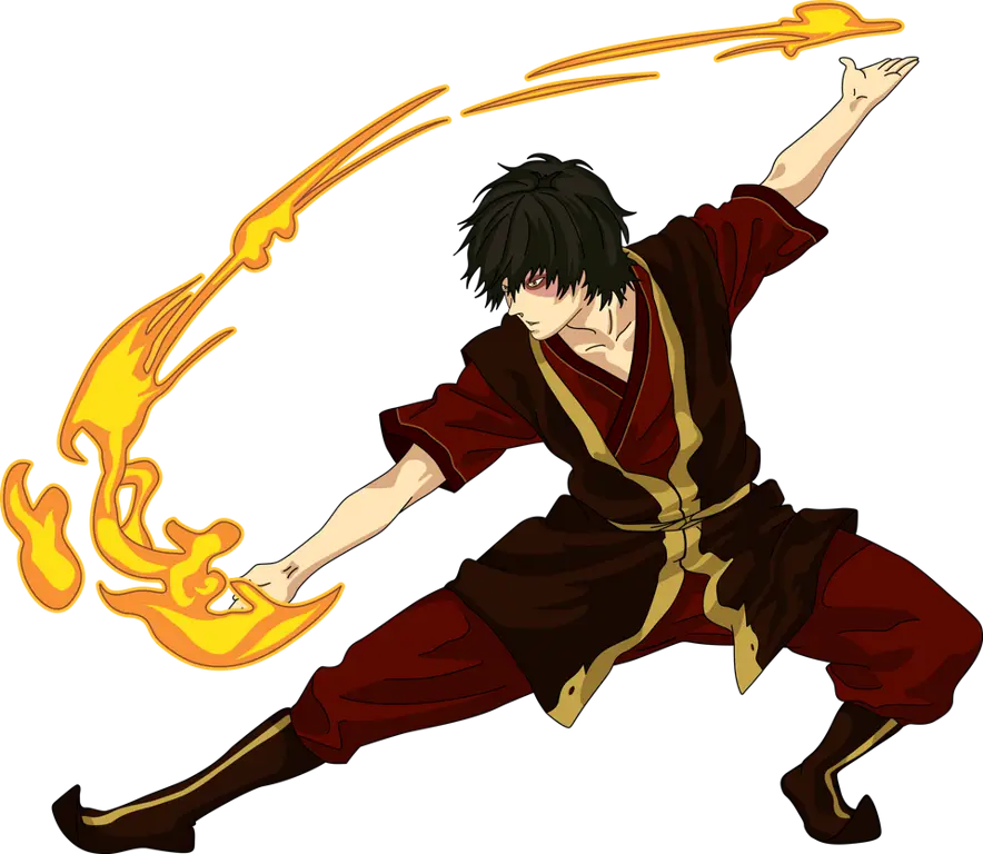 Zuko, pangeran Bangsa Api yang menjadi antagonis utama dalam Avatar: The Last Airbender.