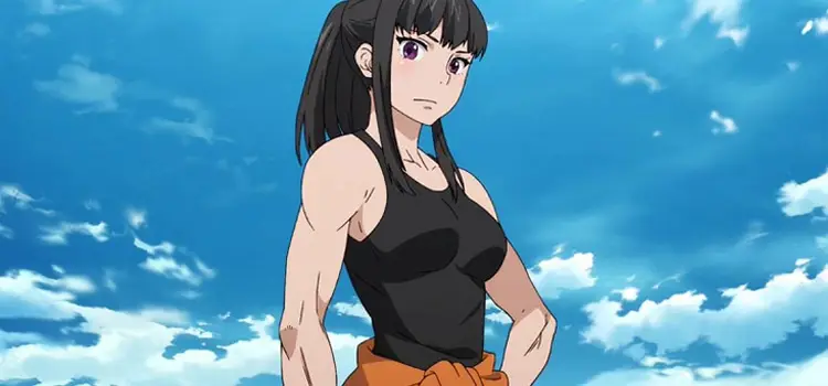 Karakter Anime Perempuan Kuat Ilustrasi karakter perempuan anime Jepang yang kuat