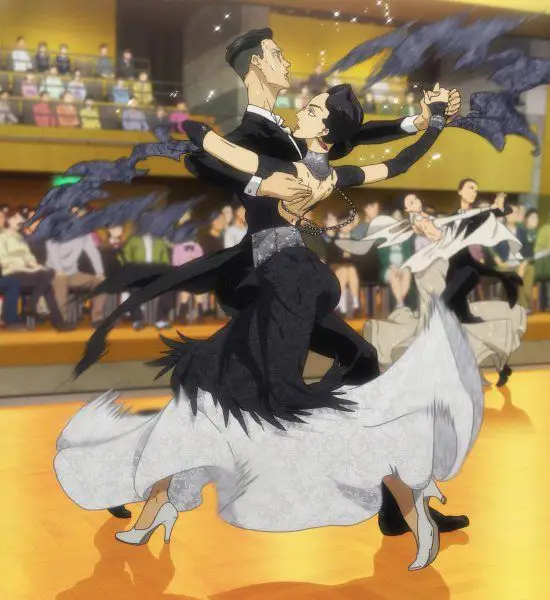 Kompetisi ballroom dancing di anime